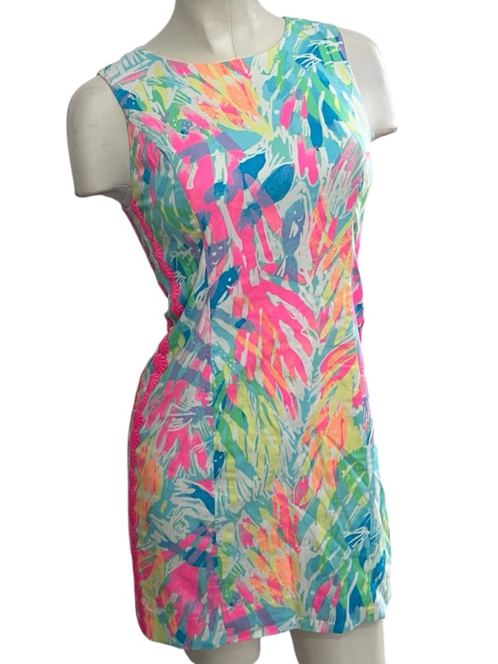 Lilly Pulitzer Sparkling Sands Shift Dress Size 0